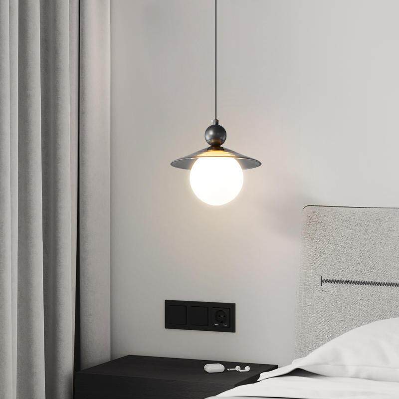 全铜北欧设计师吊灯现代简约客厅灯意式极简魔豆大气餐厅卧室灯具