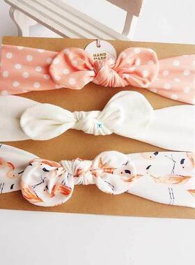 3pcs/set Baby Headband Girls Hair Accessories Cotton Rabbit