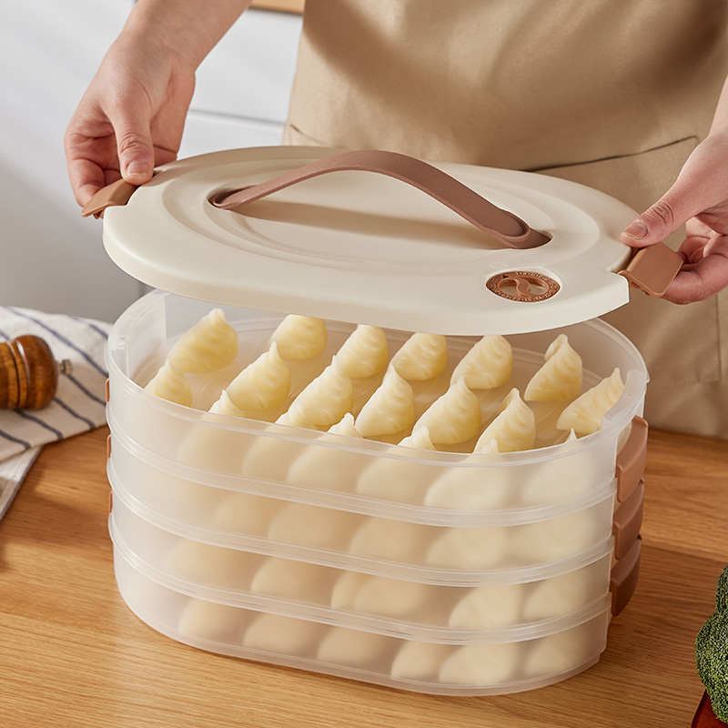 冰箱家用食品级用多层收纳盒盒神器收纳家用透明可视整理塑料简约