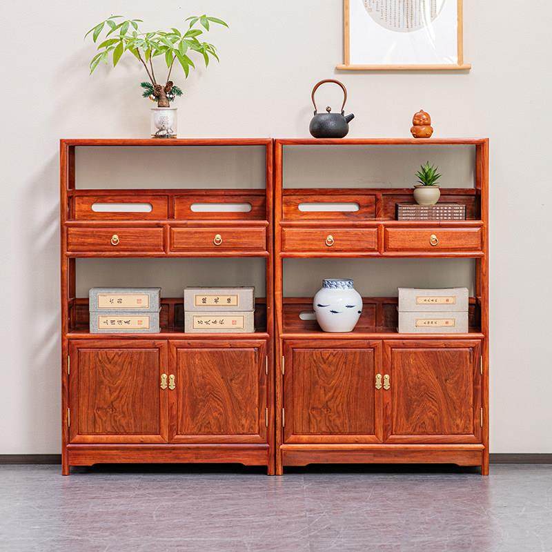 花梨木小书架全实木新中式餐边柜置物架红木储物柜刺猬紫檀矮书柜,住宅家具,红木书柜/书架,淘宝优惠券,粉丝福利购,淘宝优惠卷