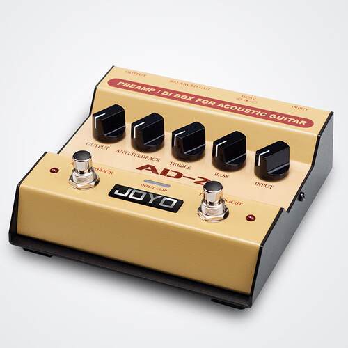 卓乐JOYO效果器ad2木吉他电箱琴原声吉他落地前级DI盒单块效果器