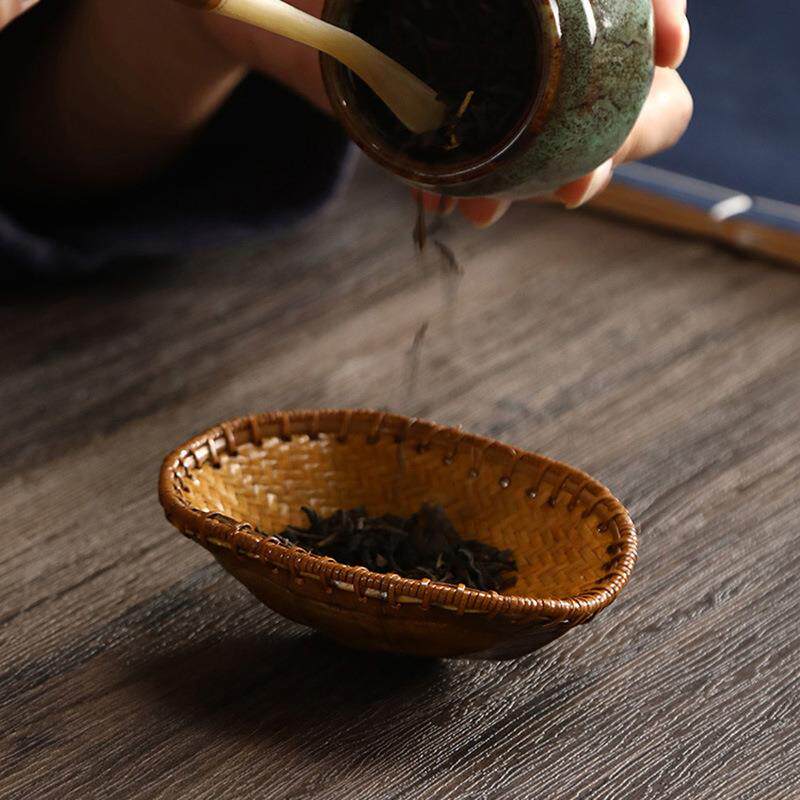 竹编龟壳茶则大漆竹编天然真乌龟壳高档赏茶荷文玩龟甲富甲一方