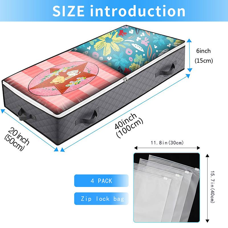 亚马逊可折叠棉被收纳其他收纳袋