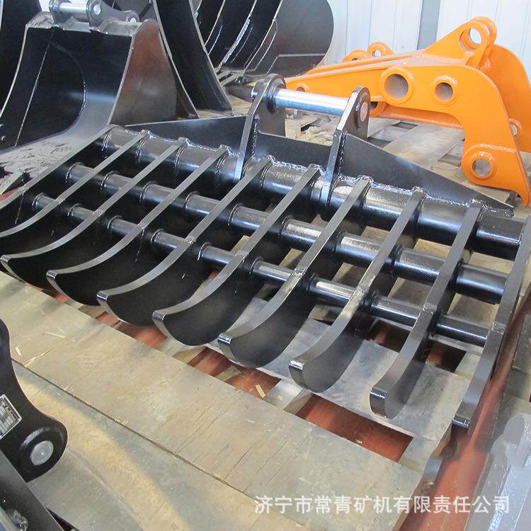 掘机松OVD土耙挖子 农田园除草土犁地耙 挖药材挠树根果松钩机松