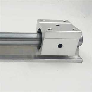 滑圆柱 5012拖滑块 滑轨 铝20 台25光轴3540 直线导轨16sbr30