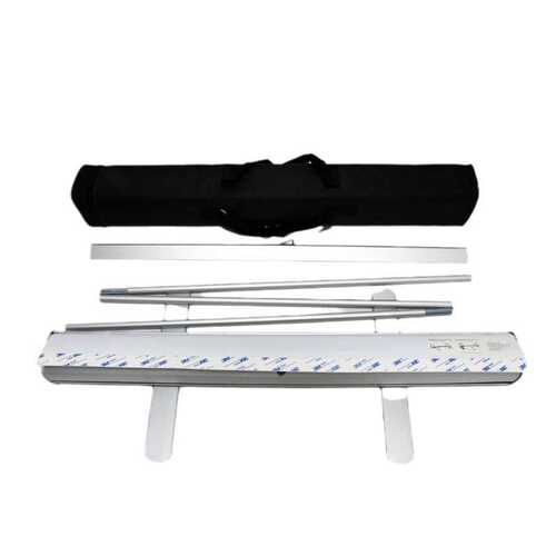 广告展览器材加厚型易拉宝支架 海报立牌展示架批发及喷画