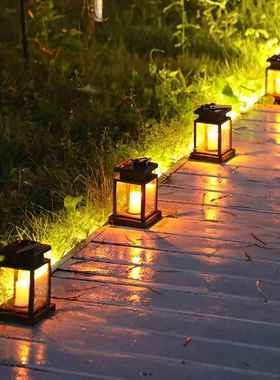 太能星星蜡烛户阳外防水庭院家小夜灯室用内阳台花园灯A1005院子