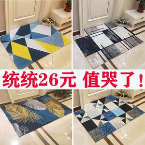 欧式门垫脚垫进门门口门厅地垫家用厨房地垫可裁剪入户门防滑门垫