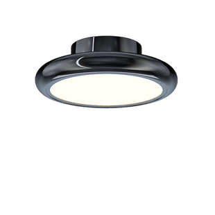 过道灯简约现代创意个性 家用可旋转阳台灯圆形温馨房间小吸顶灯具