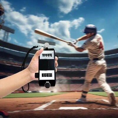 Pitch Counter Clicker Umpire Baseball Pitch Counter Clicker