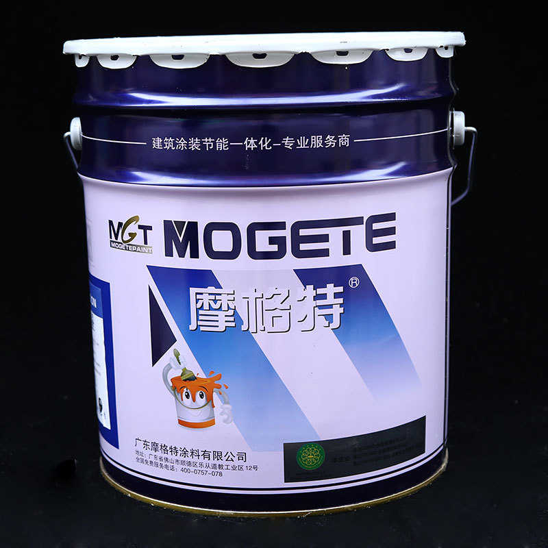 热销批发 摩格特外墙工程乳胶漆 25kg铁桶环保墙面乳胶漆防水
