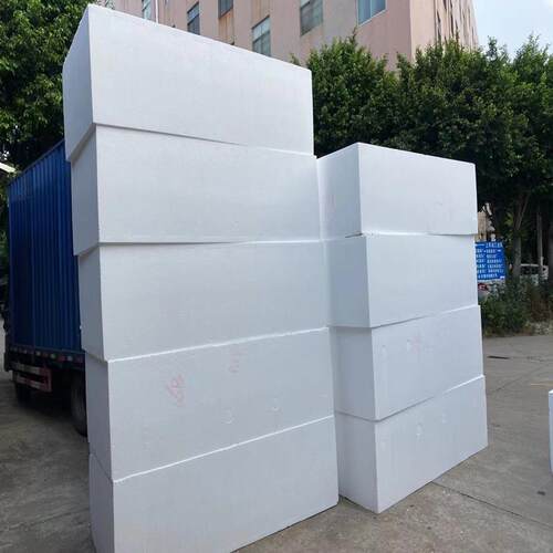 1*2米白色工地填充EPS泡沫板 园林工程泡沫板 减重填充防震泡沫块