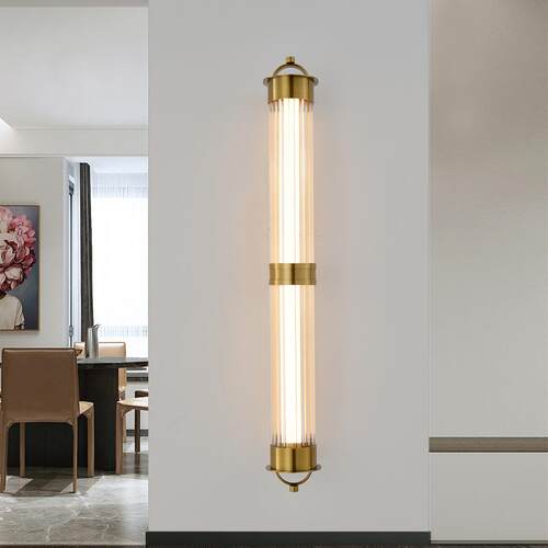 2025长条led卧室壁灯现代简约酒店客厅高级感一字走廊玻璃灯具