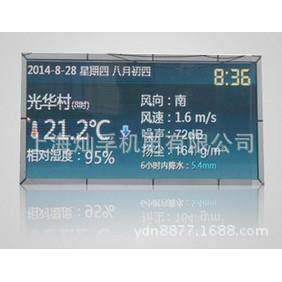 负离子户外环境实时监测LED屏显示系统马路环境实时发布系统LED屏