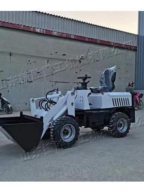 电动装机建载设工程土石方施轻工电动小铲车 散状物料LTZ度铲 挖