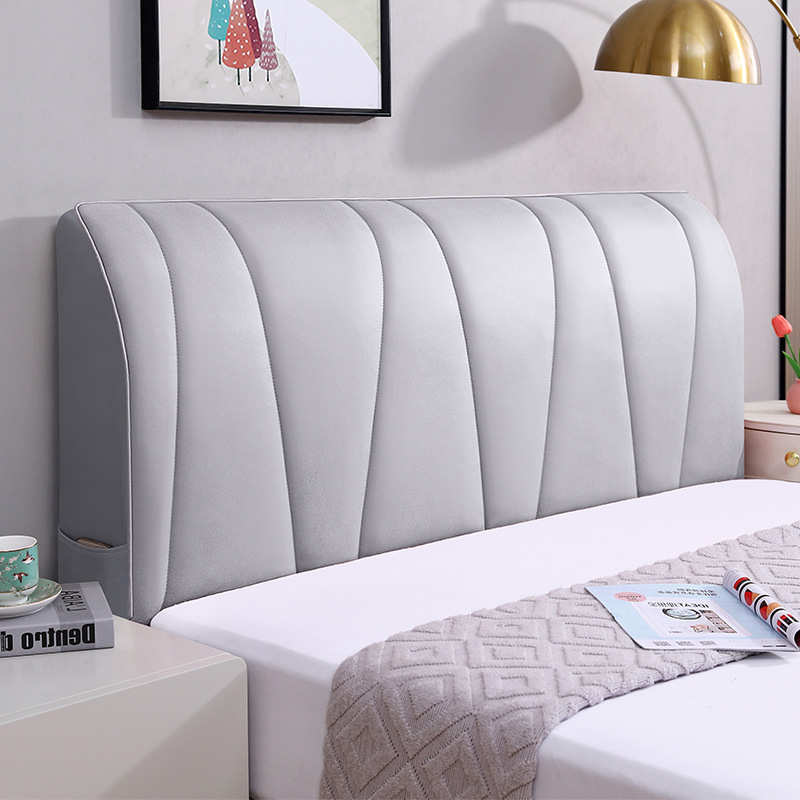 新款 22N科技布床头罩全包夹棉加厚加大高床头套罩现代软包防尘罩