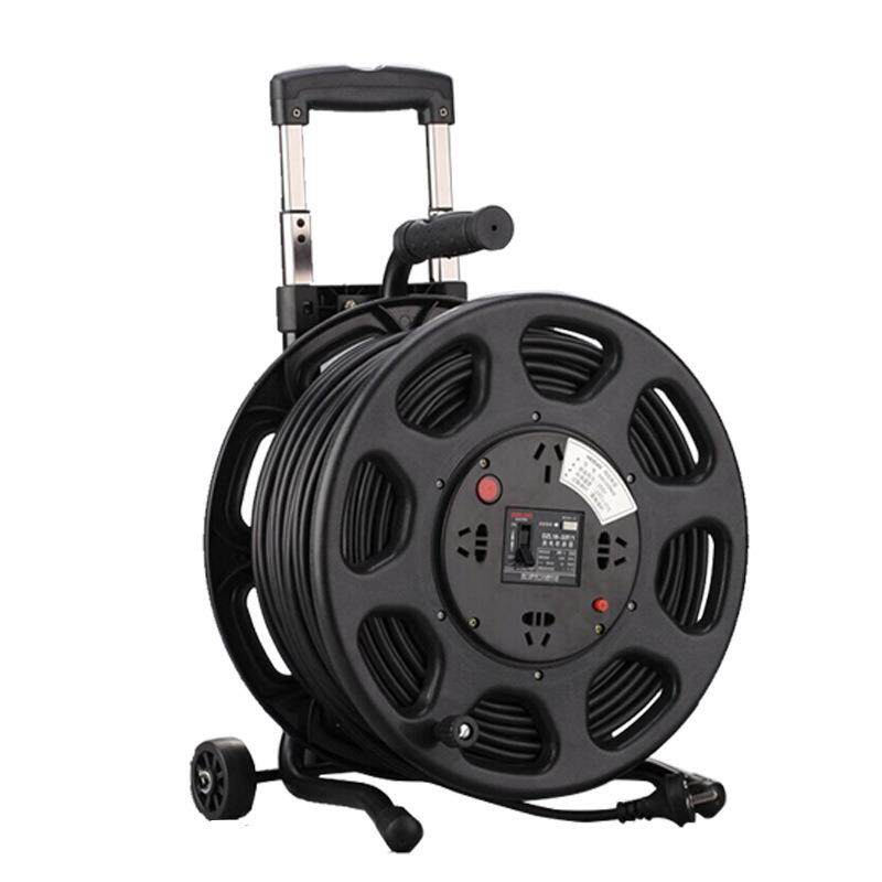 防汛抗洪收卷线器应急救灾移动电缆盘100米电源线盘