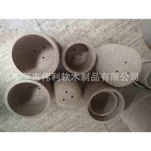圆形方形椭圆型软木花盆 出口软木花盆 绿萝软木花盆
