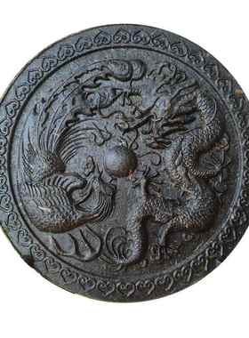 正品龙凤呈祥牛转乾坤普洱饼工艺意厅茶叶店客书房摆件茶结婚小礼