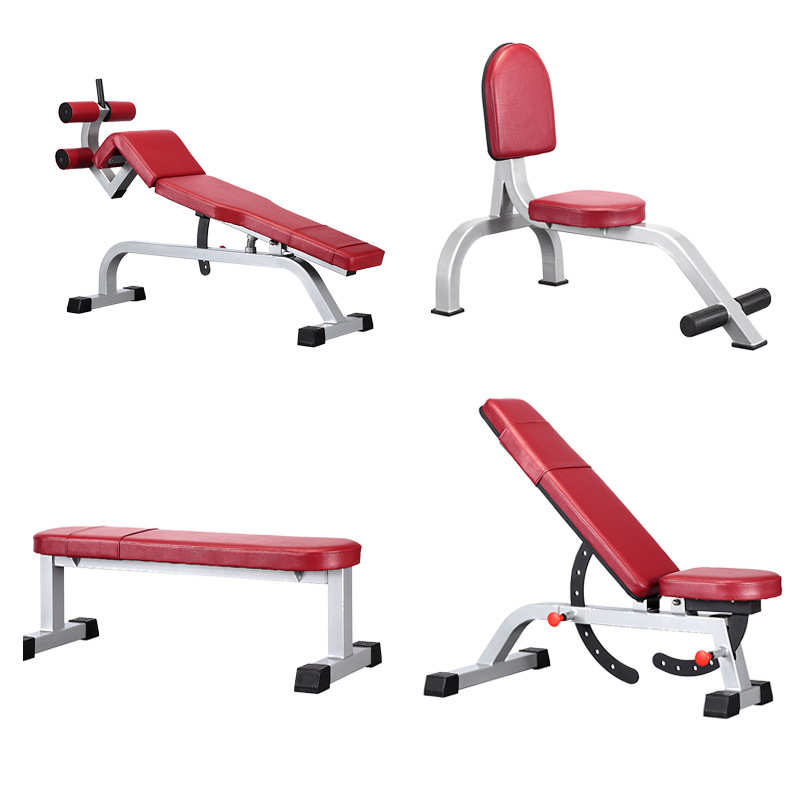 多功能可调节商用哑铃凳卧推凳健身椅健身器材家用仰卧起坐飞鸟凳