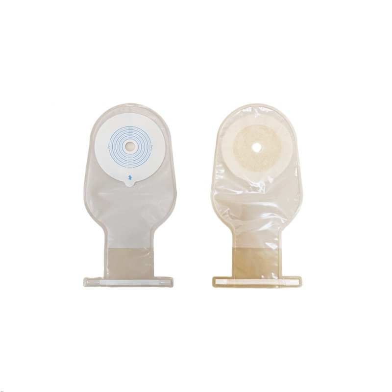 一件式造口袋康乐保1902使用者可用剪孔至65mm封口条款水胶体材质