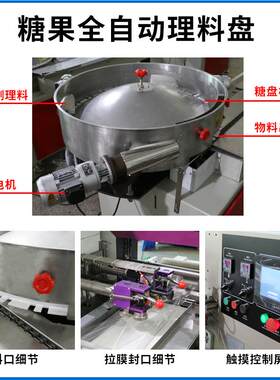 制加定工立姜包装机糖 全自动黑糖块包ZB250枕装机 高速红糖方块