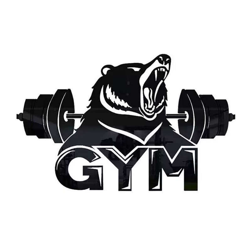 健身房墙面装饰画体育运动馆熊吼励志激励文字标语海报背景墙贴纸,家居饰品,软装墙贴,淘宝优惠券,粉丝福利购,淘宝优惠卷