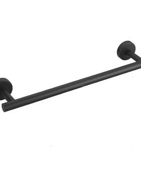 跨境环不锈钢毛巾对接单杆浴室毛巾杆挂套件304LUT卫生间纸架挂巾