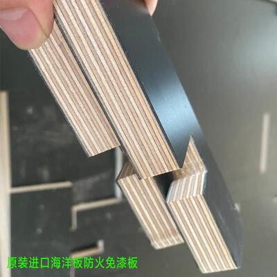 20MM原装进口全桦木免漆海洋板彩色防火板环保家俱整体橱柜板防水