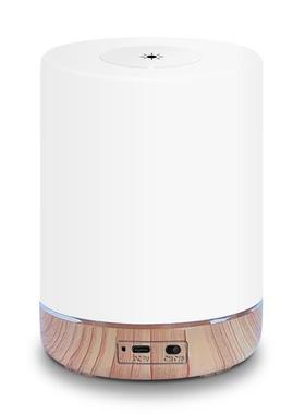 50519围00mAH充电纹彩氛小夜灯遥控L木ED触摸调节七变色灯