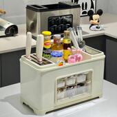 多功能不锈钢厨房调料置物架刀架筷笼调料盒桌面调料放置架储物架