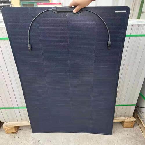 全柔性单晶150w车载房车用太阳能板电动三轮四轮车24v电瓶发电板