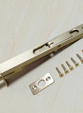 梓厂家供应珲铜插B005销F型子寸母门拔片暗插24哑门砂金铜新款插