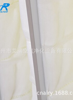 F5f6F7F8F9无纺布中效过滤袋可清洗袋式过滤器布袋式中效过滤器