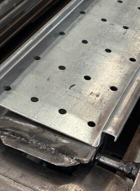 打孔楼承板型钢扣板花纹钢扣板免水泥浇筑楼承板200*40供应