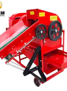 中型花摘果 干湿两机用花生去秧引cs-1160机自动装袋 四轮牵花生