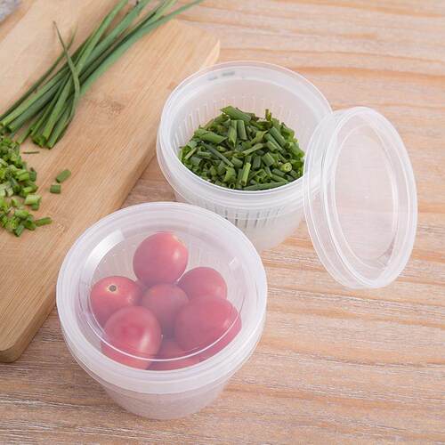 Green Onion Storage Box, Kitchen Vegetable Plastic Food Orga