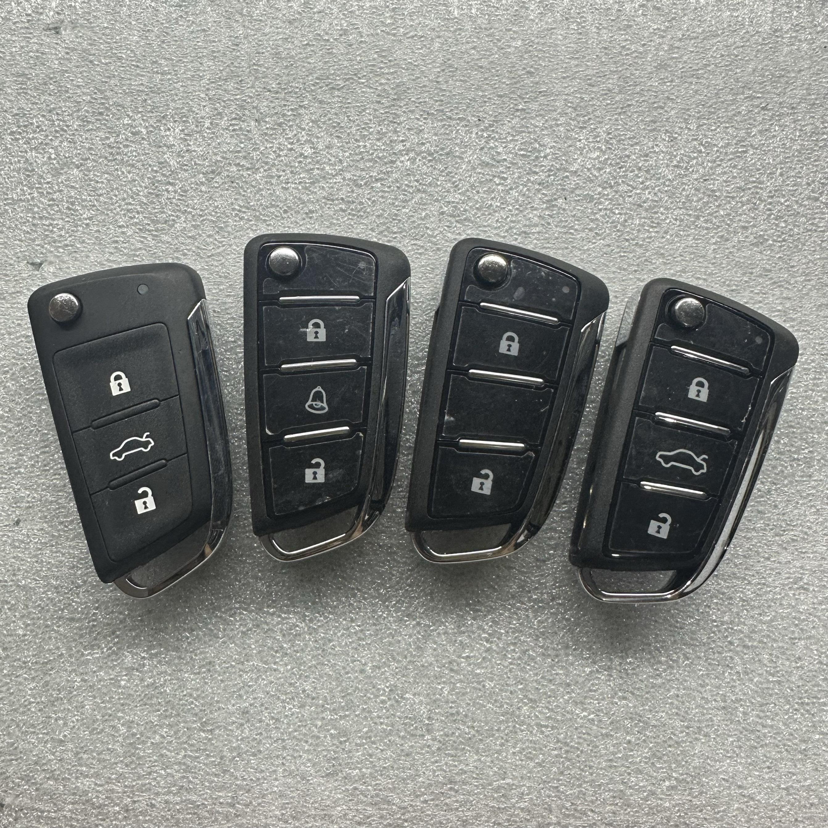 适用于 于江淮瑞风S3 S4二代遥控电动车EV7折叠遥控器钥匙外壳