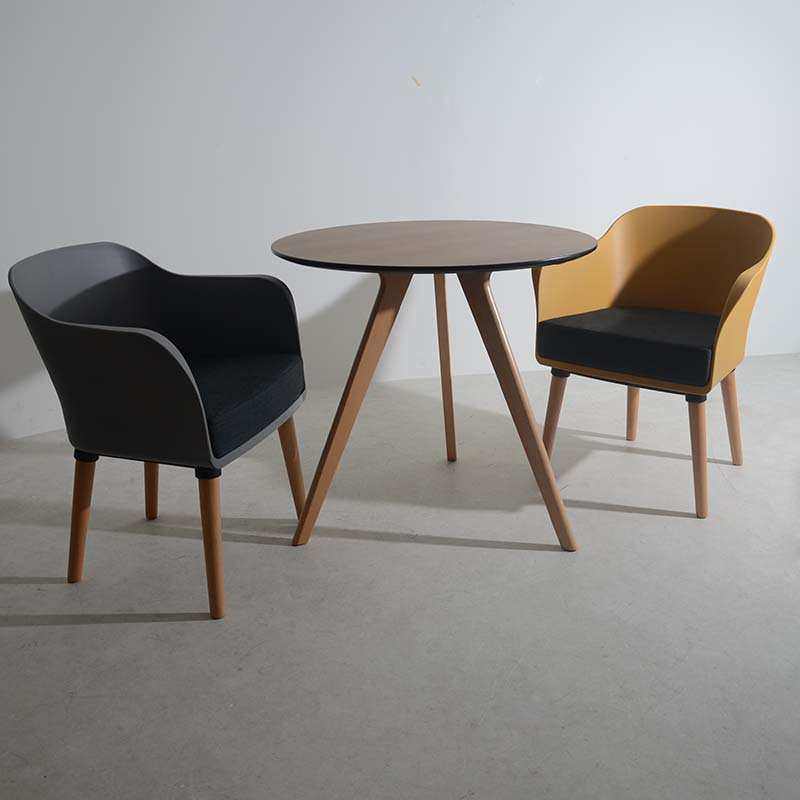 2022新品北欧时尚简约软包舒适单椅沙发椅扶手PP聚丙烯实木椅,住宅家具,餐椅,淘宝优惠券,粉丝福利购,淘宝优惠卷