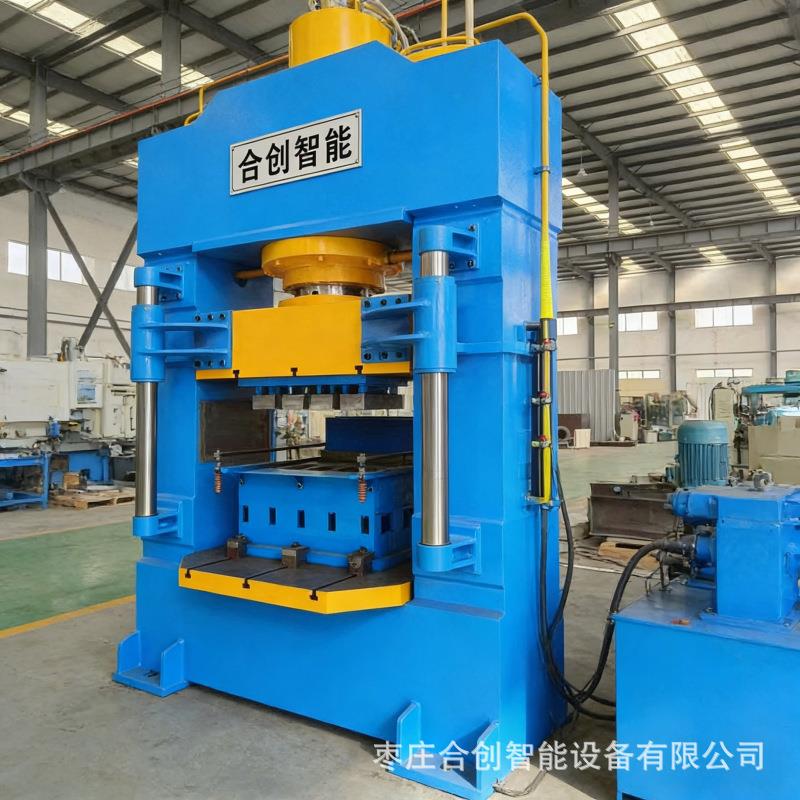 500t框架式龙门液压机大型锻压设备轴类型材校正压力机现货