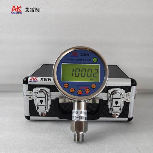 艾雷柯数字绝压表ALKC400HJ1数显真空压力计5位数显示