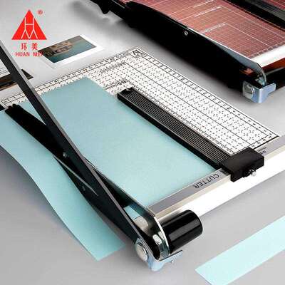 环美切纸刀A4 钢底座切纸机 多用途裁纸器 手动照片裁切工具