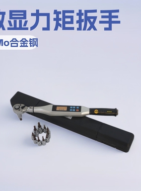 20-500Nm数显力矩扳手 数字显示扭矩扳手 工业级螺栓紧固工具