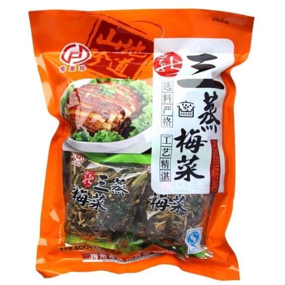 包邮梅干菜干货散装梅菜干400g广东梅州客家土特产农家霉菜扣肉礼