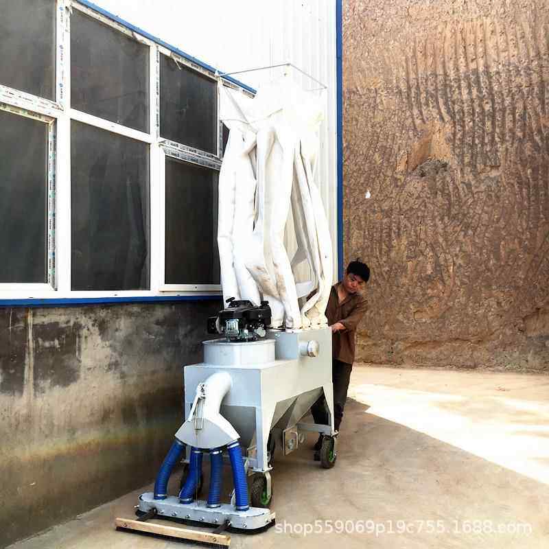除尘布袋式手推工业移动吸尘扫地车粉尘清洁无二次扬尘车间吸尘器