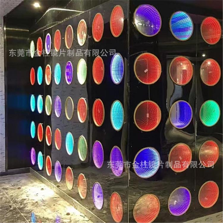 led千层镜深渊灯 电子发光招牌户外门头闪光灯箱七彩跑马灯箱灯