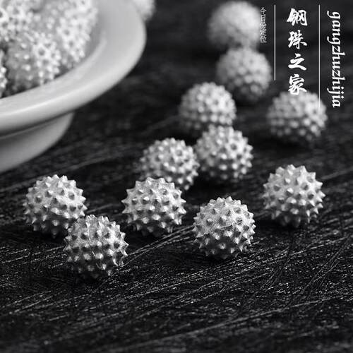 零售新品8.5.9.10mm免邮钢珠弹弓专用锌钢珠高精密刺球钢球