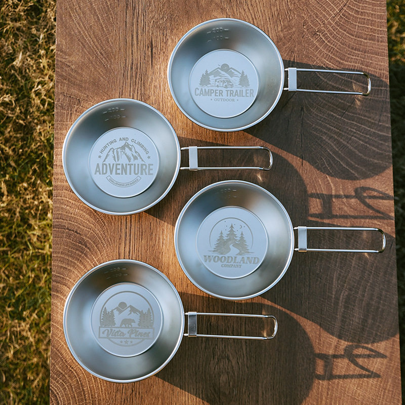 户外雪拉碗露营便携餐具可折叠不锈钢碗餐具套装野餐用品,户外/登山/野营/旅行用品,套锅/户外炊具,淘宝优惠券,粉丝福利购,淘宝优惠卷