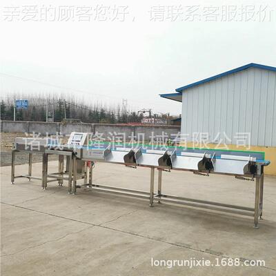 蟹全自动大闸分重量选机 高精度鱼螃蟹多级分拣机 带鱼鲅PUM称重