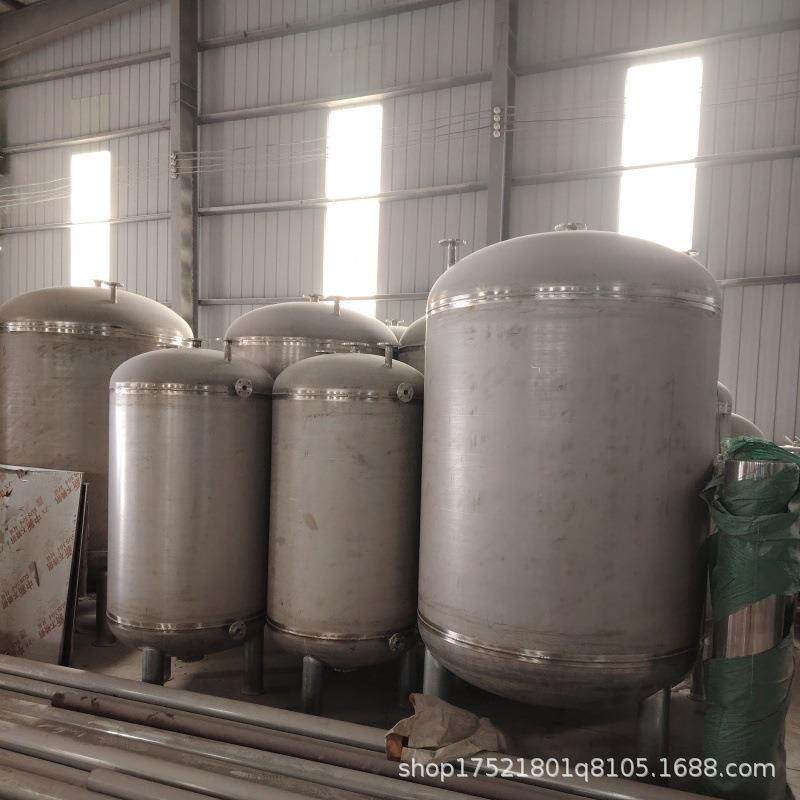 大型储罐304不锈钢油罐商用10吨储油罐保温水罐食品食用油储存罐